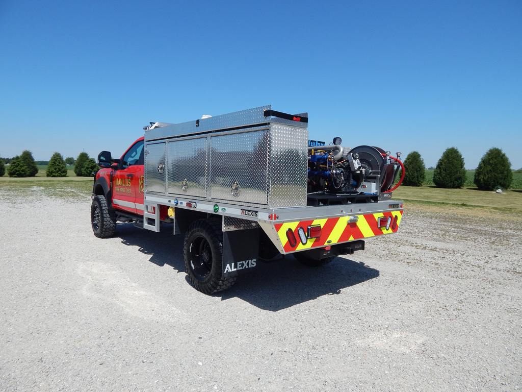 300 GALLON UTILITY BRUSH TRUCK SK887 Alexis Fire Equipment Company