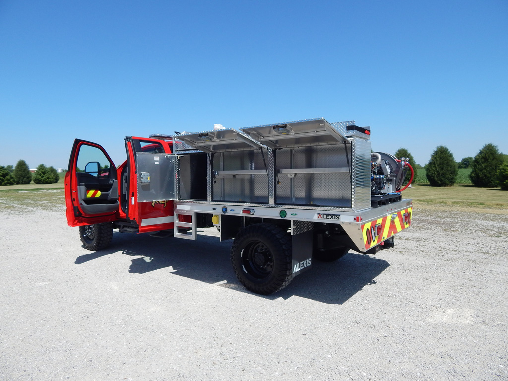 300 GALLON UTILITY BRUSH TRUCK SK887 Alexis Fire Equipment Company