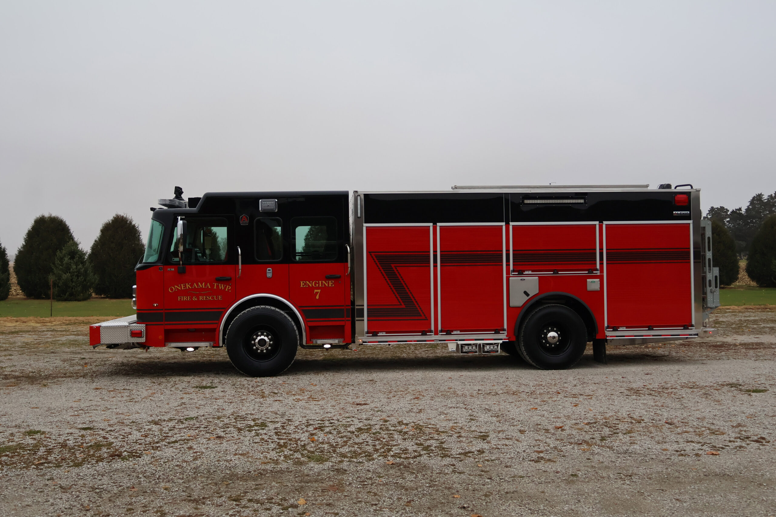 1500 GPM REAR MOUNT PUMPER #2595 | Alexis Fire Equipment Company