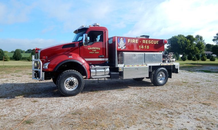 1500-GALLON FLATBED TANKER #2393